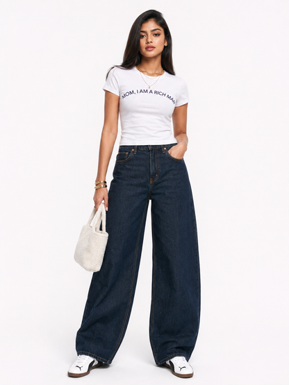 Mom I am a Rich Man Cotton Tee