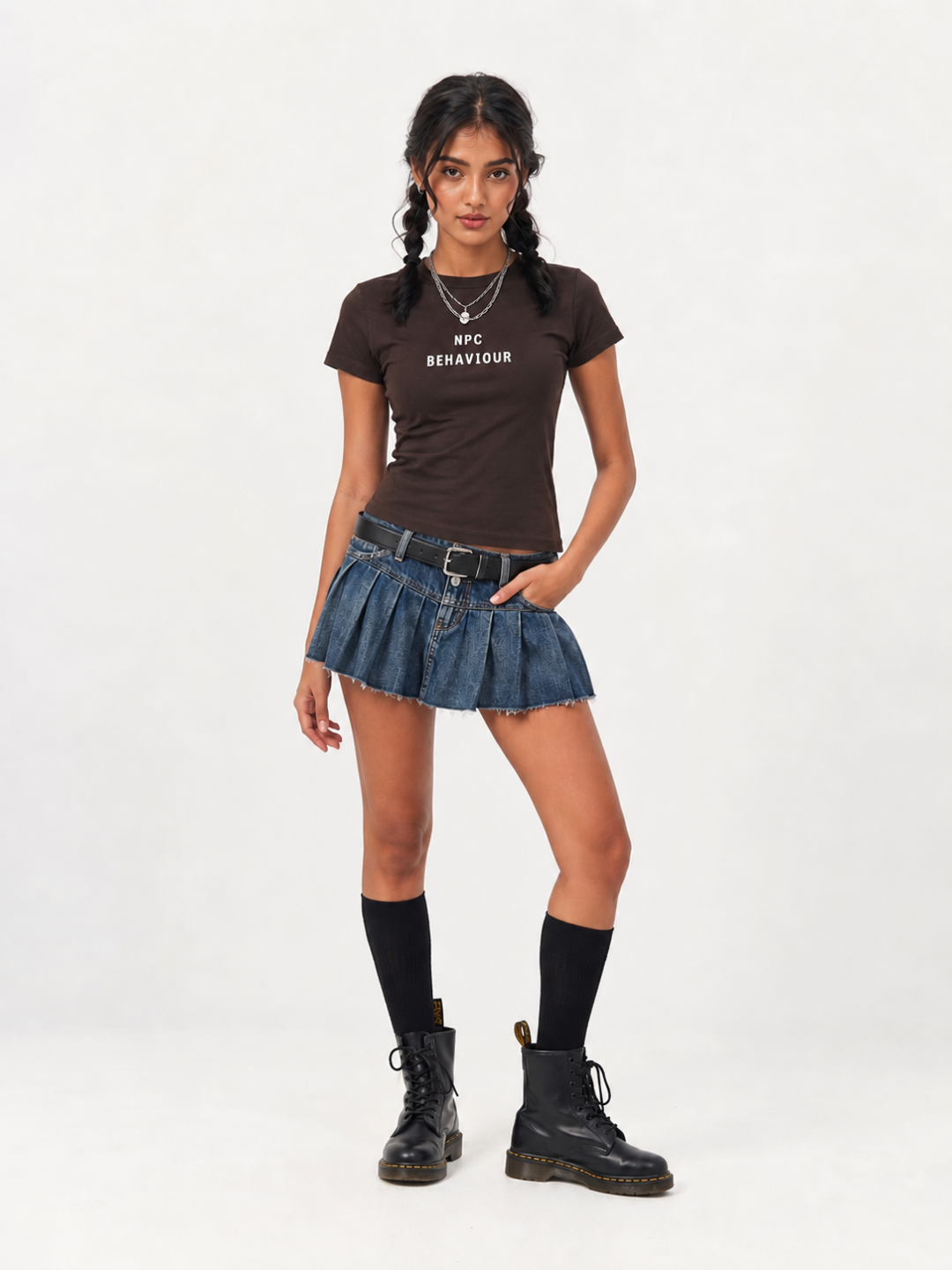 Brains Are Hot Cotton Tee