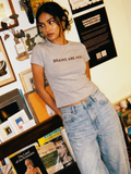 Brains Are Hot Cotton Tee