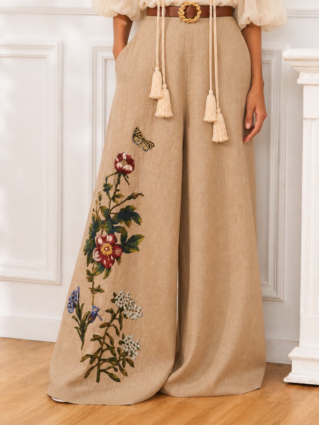 Elite Print Linen Co-ord