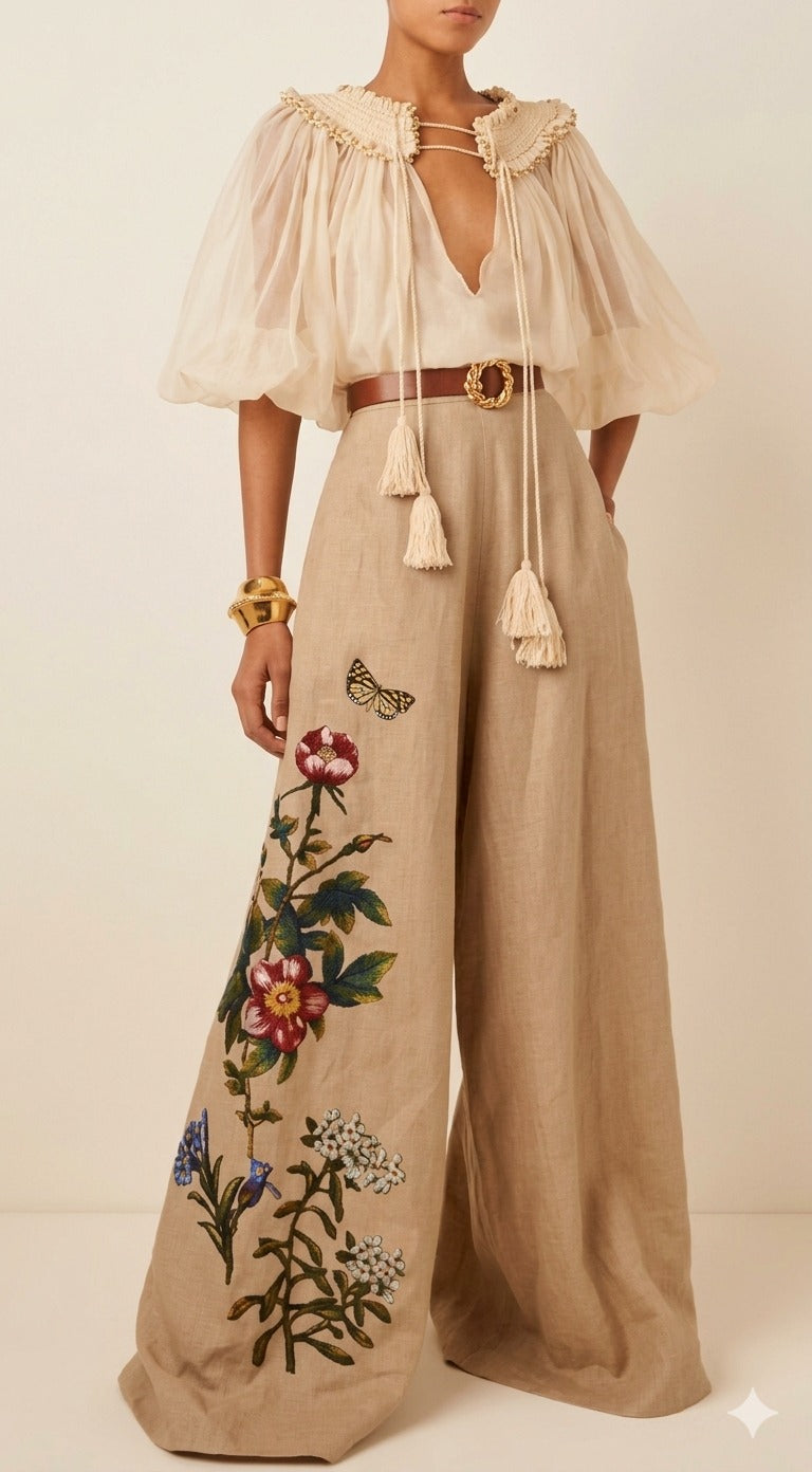 Elite Print Linen Co-ord