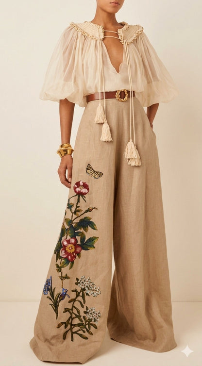 Elite Print Linen Co-ord