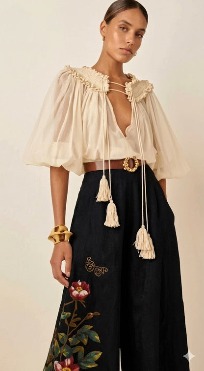 Elite Print Linen Co-ord