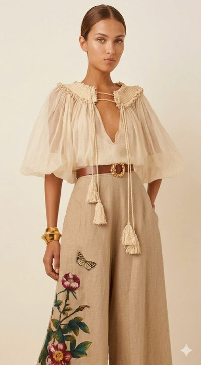 Elite Print Linen Co-ord