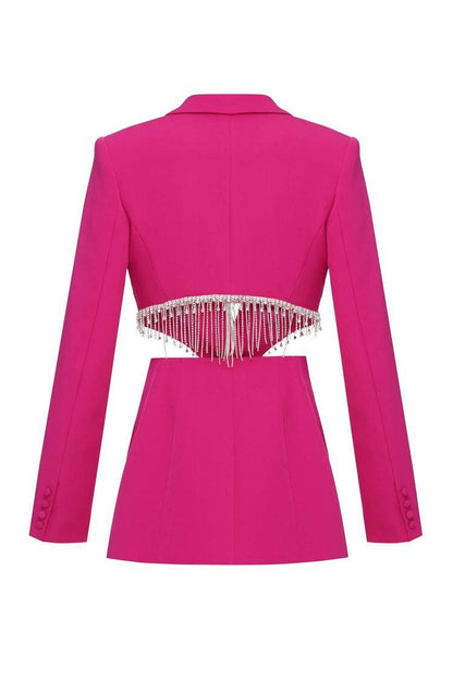 Caster Jewel Blazer Dress