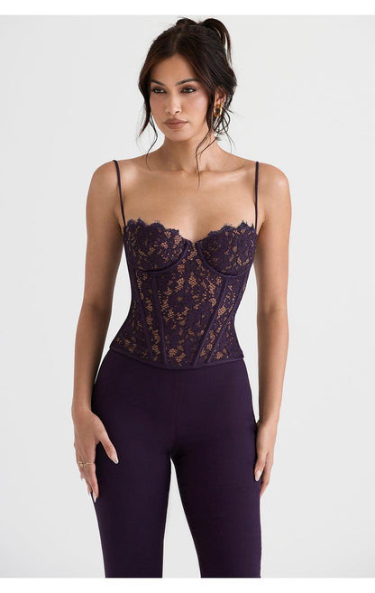 Allure Black Corset Co-ord