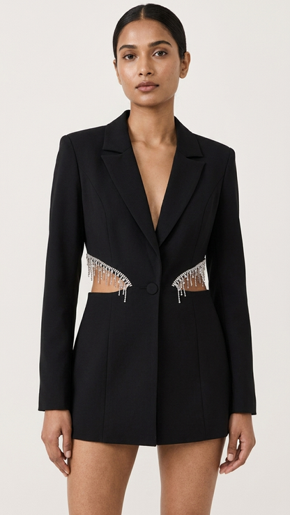 Caster Jewel Blazer Dress