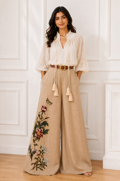Elite Print Linen Co-ord